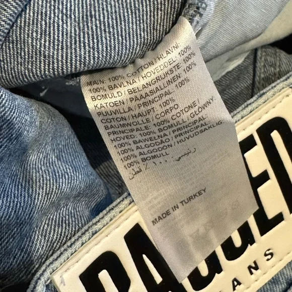 NWOT Ragged Priest Size 34 Plus Size Medium Wash Denim Blue Jeans - Picture 8 of 8